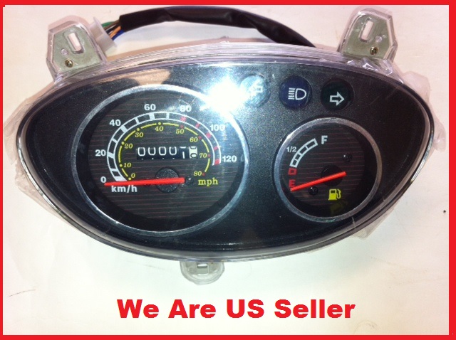 Speedometer Assembly Large Retro Scooter-936
